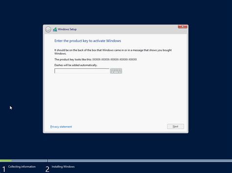 How to activate windows server 2012 r2 standard virtual machine